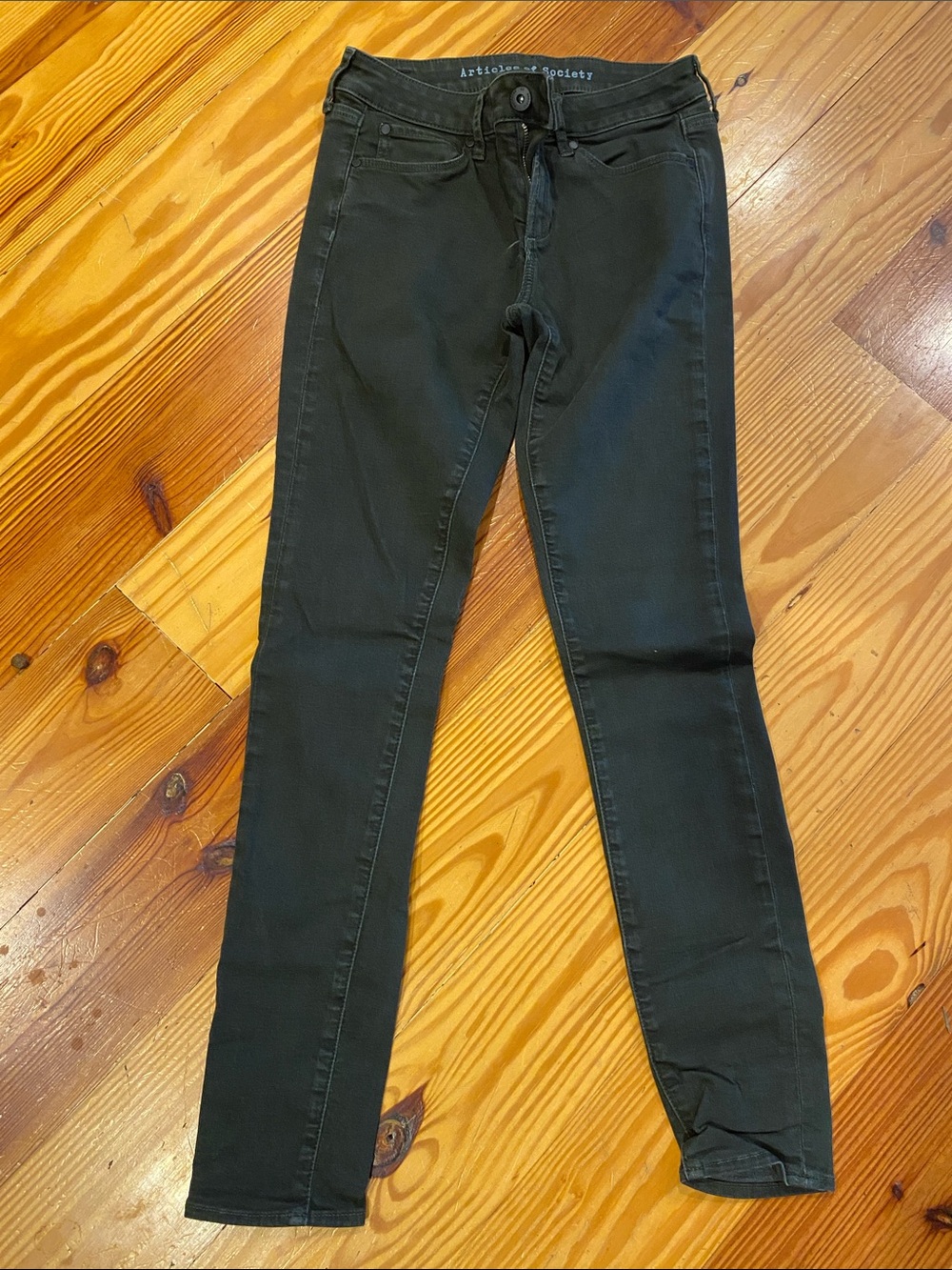 Articles Of Society Black Skinny Jeans - Sleek Fit